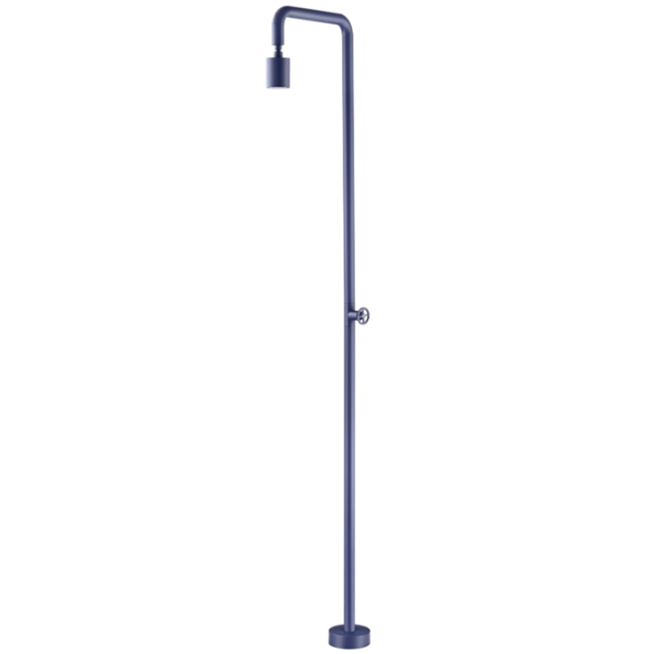 Columna ducha jardín piscina POOL acero S316 azul océano - GPP001/AAO 1