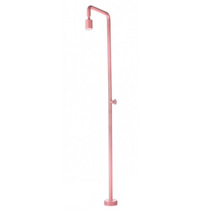 Columna ducha jardín piscina POOL acero S316 rosa coral - GPP001/ACL 1