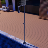 Columna ducha jardín piscina POOL acero S316 azul océano - GPP001/AAO 3