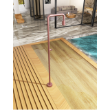 Columna ducha jardín piscina POOL acero S316 rosa coral - GPP001/ACL 3