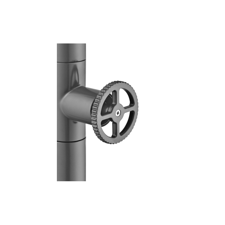 Columna ducha jardín piscina POOL acero S316 gris cobalto - GPP001/AGCB 5