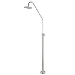 Columna ducha jardín piscina ALASKA acero S316 - GPA002/AC 1