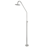 Columna ducha jardín piscina ALASKA acero S316 - GPA002/AC 1