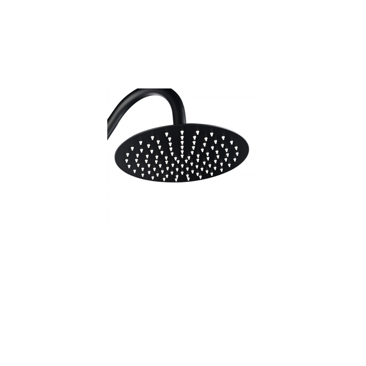 Columna ducha jardín piscina ALASKA acero S316 negro mate - GPA002/ANG 4