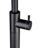 Columna ducha jardín piscina ALASKA acero S316 negro mate - GPA002/ANG 5