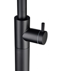 Columna ducha jardín piscina ALASKA acero S316 negro mate - GPA002/ANG - Imex
