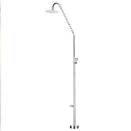 Columna ducha jardín piscina DAKOTA acero S316 - GPD003/AC 1