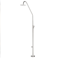 Columna ducha jardín piscina DAKOTA acero S316 - GPD003/AC - Imex