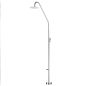 Columna ducha jardín piscina DAKOTA acero S316 - GPD003/AC
