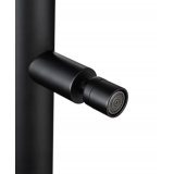 Columna ducha jardín piscina DAKOTA acero S316 negro mate - GPD003/ANG 5