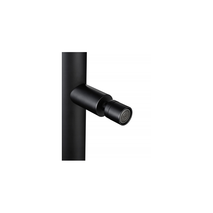 Columna ducha jardín piscina DAKOTA acero S316 negro mate - GPD003/ANG 5