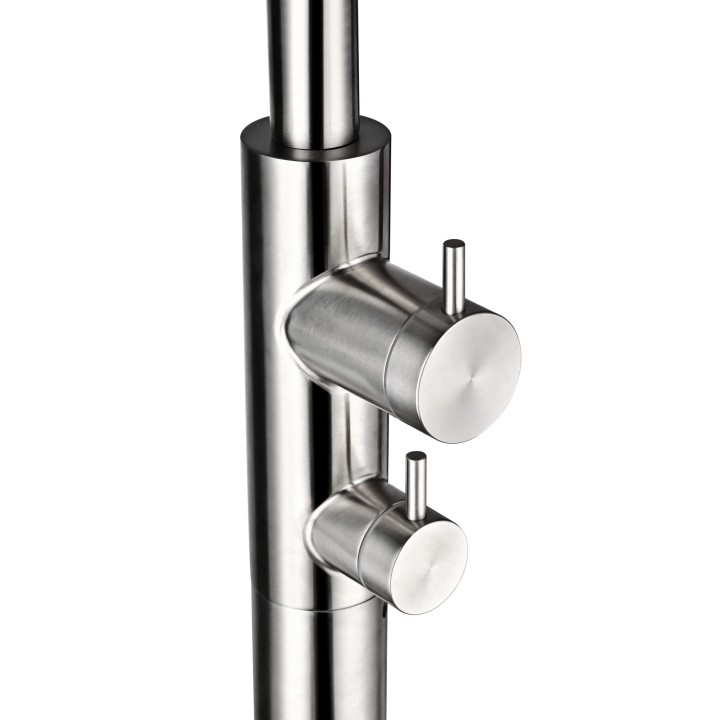 Columna ducha jardín piscina DAKOTA acero S316 - GPD003/AC 4