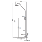 Columna ducha jardín piscina DAKOTA acero S316 - GPD003/AC