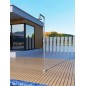 Columna ducha jardín piscina OREGON acero S316 - GPO006/AC