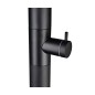 Columna ducha jardín piscina OREGON acero S316 negro mate - GPO006/ANG