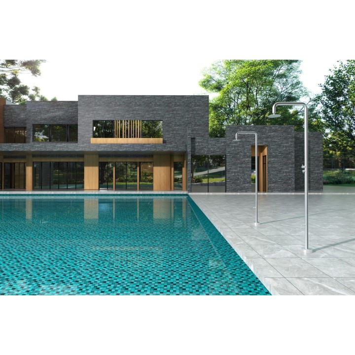 Columna ducha jardín piscina MICHIGAN acero S316 - GPM007/AC 3