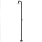 Columna ducha jardín piscina MICHIGAN acero S316 negro mate - GPM007/ANG