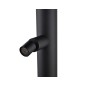 Columna ducha jardín piscina MICHIGAN acero S316 negro mate - GPM007/ANG