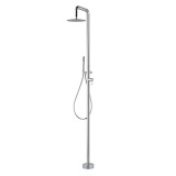 Columna ducha jardín piscina FLORIDA acero S316 - GPF008/AC 1