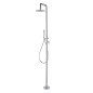 Columna ducha jardín piscina FLORIDA acero S316 - GPF008/AC