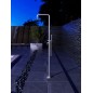 Columna ducha jardín piscina FLORIDA acero S316 - GPF008/AC