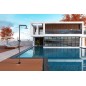Columna ducha jardín piscina FLORIDA acero S316 negro mate - GPF008/ANG