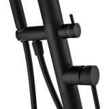 Columna ducha jardín piscina FLORIDA acero S316 negro mate - GPF008/ANG 4