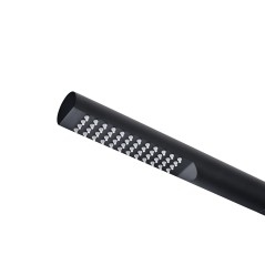 Columna ducha jardín piscina NEVADA acero S316 negro mate - GPN009/ANG - Imex