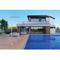 Columna ducha jardín piscina NEVADA acero S316 - GPN009/AC