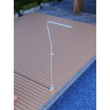 Columna ducha jardín piscina NEVADA acero S316 - GPN009/AC 3