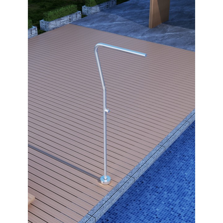 Columna ducha jardín piscina NEVADA acero S316 - GPN009/AC 3