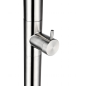 Columna ducha jardín piscina NEVADA acero S316 - GPN009/AC