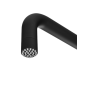 Columna ducha jardín piscina UTAH acero S316 negro mate - GPU010/ANG