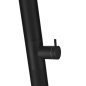 Columna ducha jardín piscina UTAH acero S316 negro mate - GPU010/ANG