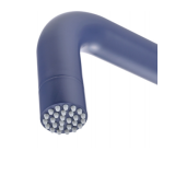 Columna ducha jardín piscina UTAH acero S316 azul océano - GPU010/AAO 4