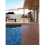 Columna ducha jardín piscina UTAH acero S316 rosa coral - GPU010/ACL 2