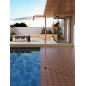 Columna ducha jardín piscina UTAH acero S316 rosa coral - GPU010/ACL