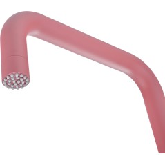 Columna ducha jardín piscina UTAH acero S316 rosa coral - GPU010/ACL - Imex
