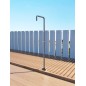 Columna ducha jardín piscina UTAH acero S316 gris cobalto - GPU010/AGCB