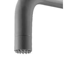 Columna ducha jardín piscina UTAH acero S316 gris cobalto - GPU010/AGCB - Imex