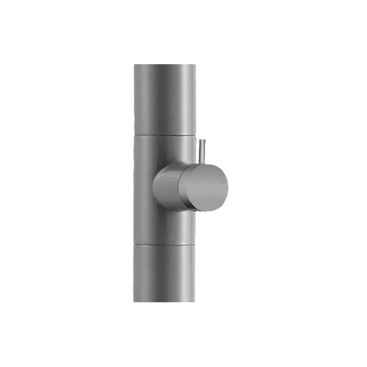 Columna ducha jardín piscina UTAH acero S316 gris cobalto - GPU010/AGCB 5