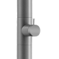 Columna ducha jardín piscina UTAH acero S316 gris cobalto - GPU010/AGCB