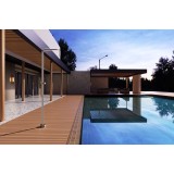 Columna ducha jardín piscina UTAH acero S316 moka - GPU010/AMK 2