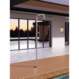 Columna ducha jardín piscina UTAH acero S316 moka - GPU010/AMK 3