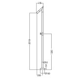Columna ducha jardín piscina OKLAHOMA acero S316 - GPO011/AC 6