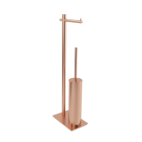 Portaescobillero suelo PRACTIC oro rosa cepillado - CAP003-07/ORC 1