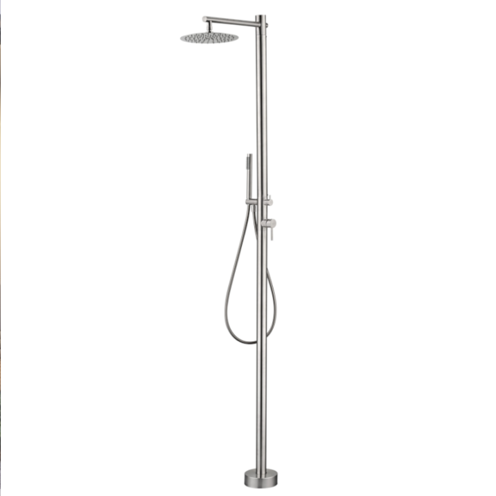 Columna ducha jardín piscina KANSAS acero S316 - GPK012/AC 1