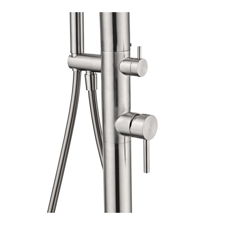 Columna ducha jardín piscina KANSAS acero S316 - GPK012/AC 4