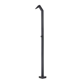 Columna ducha jardín piscina NIAGARA acero S316 negro mate - GPN013/ANG 1