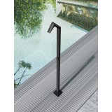 Columna ducha jardín piscina NIAGARA acero S316 negro mate - GPN013/ANG 3